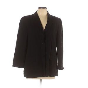 MaxMara Black 3/4 sleeve blazer